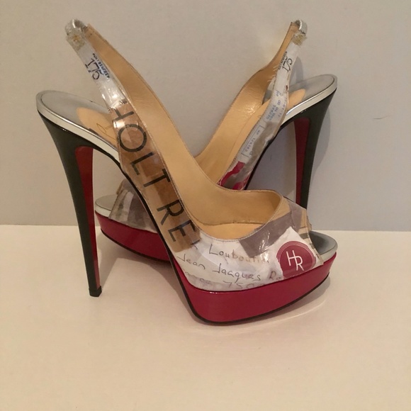 Christian Louboutin Lady Holt Trash 150 Patent - Picture 3 of 5